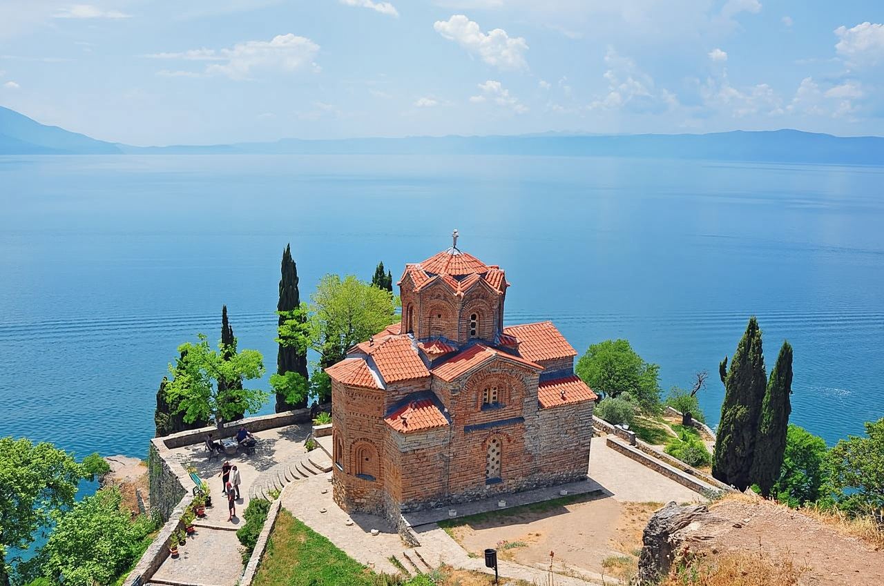 Dari Skopje: Lawatan Kumpulan Sehari Penuh ke Kota Ohrid UNESCO