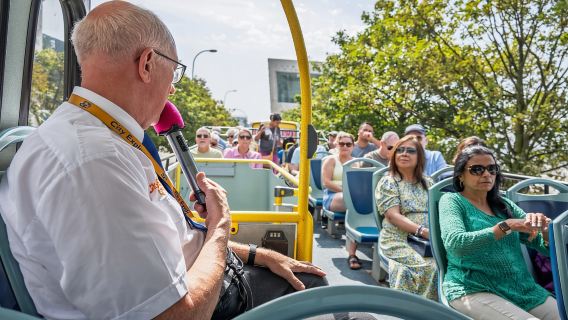 Liverpool: crucero fluvial y recorrido en autobús turístico