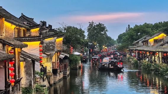 Hangzhou andata e ritorno: Antico villaggio di Xitang + Antico villaggio di Nanxun|Un ordine, un gruppo|Cinese, inglese e altre lingue - noleggio con conducente esclusivo personalizzato