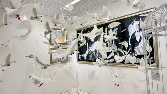 Taiyuan Van Gogh starry sky art museum (technology-empowered Van Gogh classics + mirror maze + flower field tour)