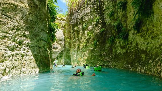 Sacred River, Jungle River and Waterfall Pool w/ Dominican Lunch