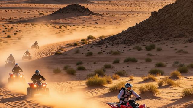 Thrilling Quad Biking Adventure in the Agafay Desert