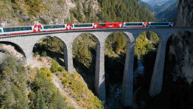 Free reservation service for glacier express seats in Switzerland [seat fee only]