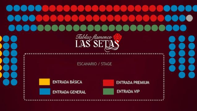 Seville: Flamenco Show Ticket at Tablao Flamenco Las Setas