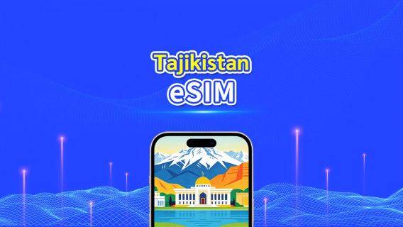 Tajikistan 5G eSIM | Phủ Sóng 2 Mạng | Hỗ trợ đầy đủ AI & TikTok | Gói dữ liệu ngày/tổng | 1–30 ngày | Tính phí 24 giờ | Mã QR