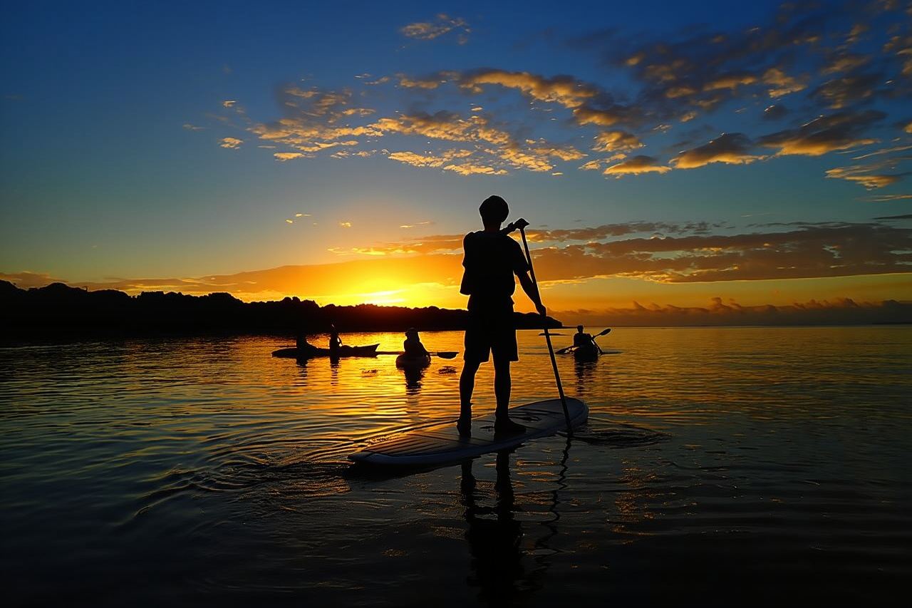 Okinawa Ishigaki Sunrise SUP or Canoe Tour