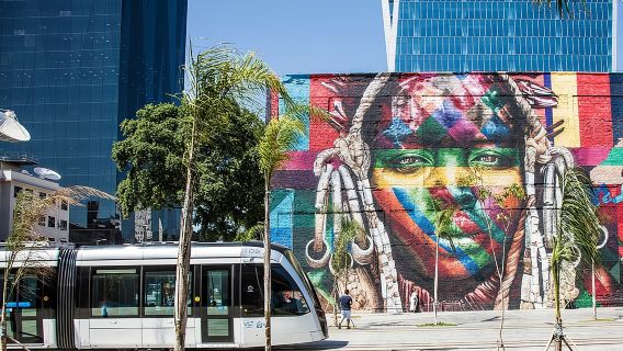 Экскурсия по уличному искусству в Рио