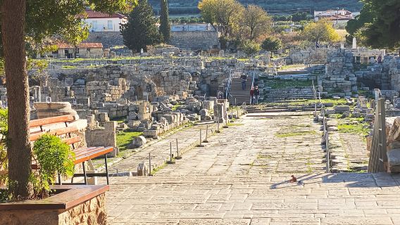 Athens: Chuyến đi trọn ngày đến Corinth cổ đại và Nafplio kèm bơi lội