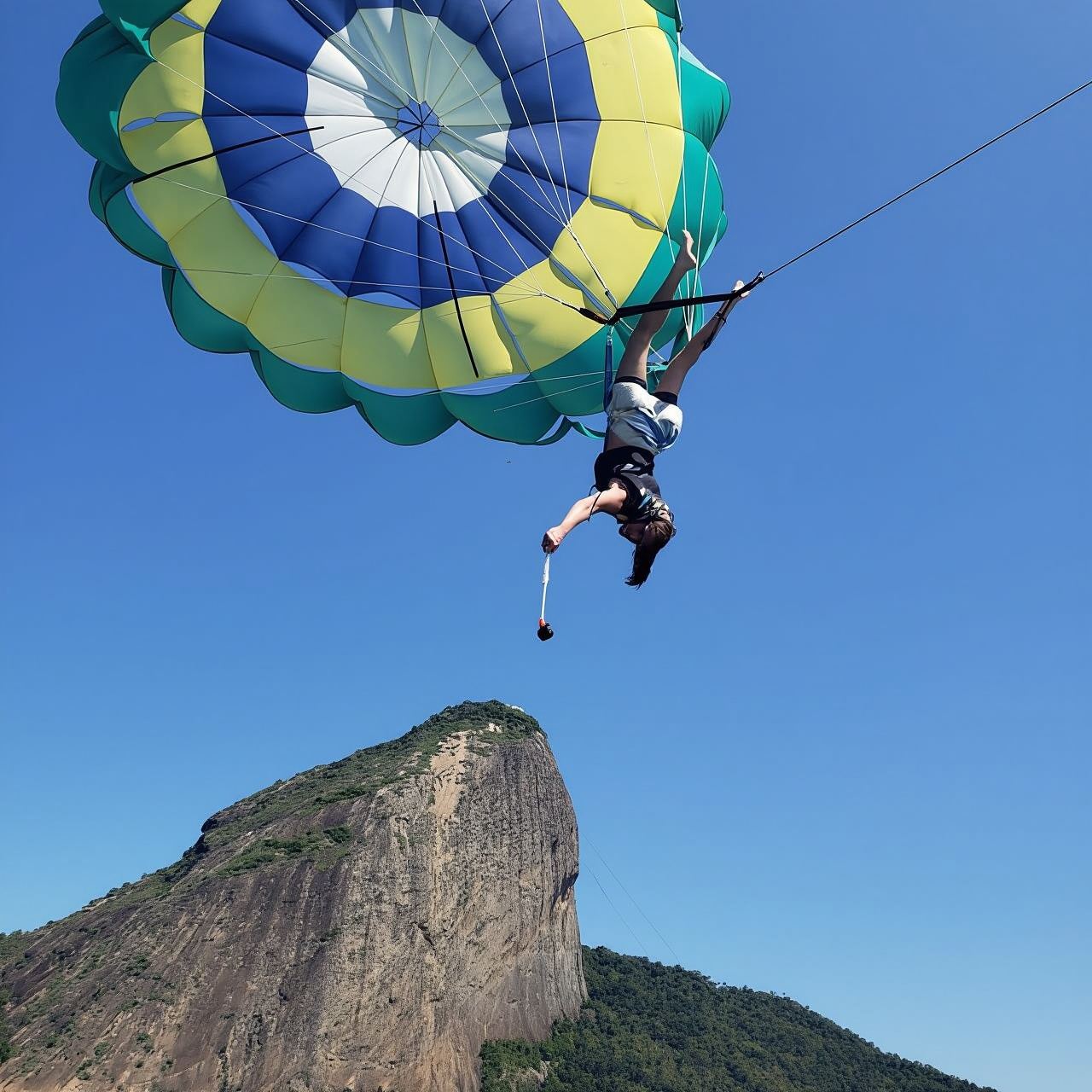 Rio de Janeiro: 2-stündige Bootsfahrt mit Parasailing