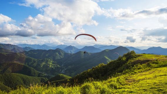 Danyang Paragliding One-Day Tour