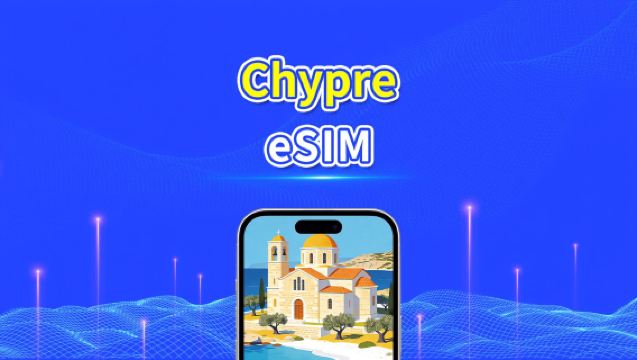 eSIM Chypre | 5G/4G | Données haut débit | 24 heures | 1 à 30 jours | Code QR