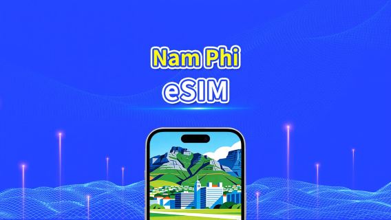  Nam Phi 4G eSIM | Gói dữ liệu ngày/tổng | 1–30 ngày | Tính phí 24 giờ | Mã QR
