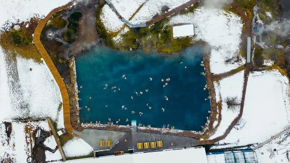 Tour per piccoli gruppi del Circolo d'Oro, della Laguna Segreta e di Kerið