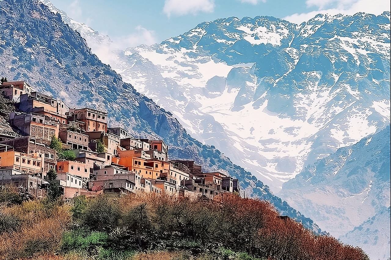From Marrakech: Imlil Valley Hike, Waterfall & Traditional Lunch