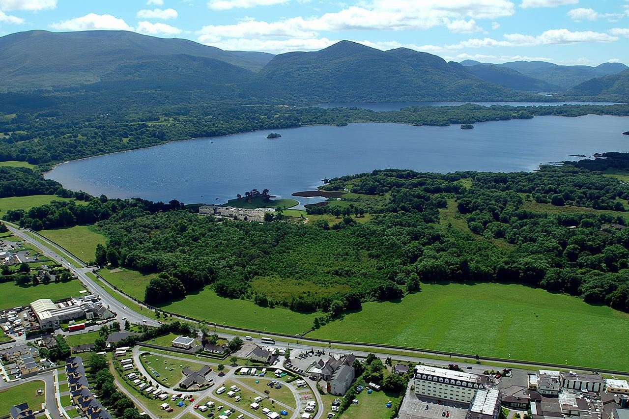 Selbstgeführte Fahrradtour durch den Killarney-Nationalpark, die Muckross Gardens und den Wasserfall
