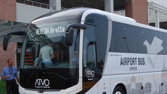 マルコ・ポーロ空港(VCE)-ヴェネツィア中心部 片道バス【即時利用可能・便利で迅速】