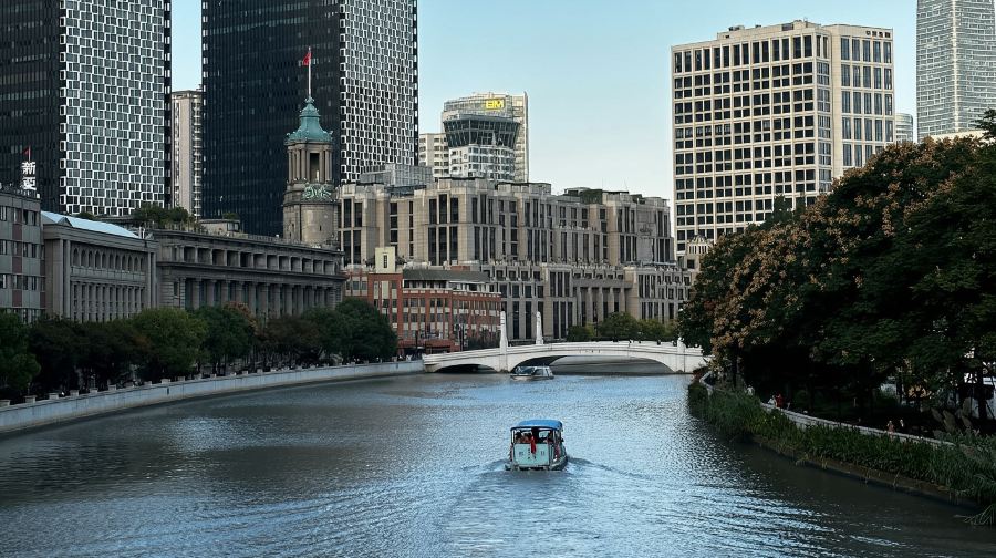 上海濱江漫步之旅（外灘和蘇州河）