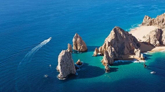 Cabo San Lucas : promenade en bateau à fond de verre jusqu'au « Bout du Monde »