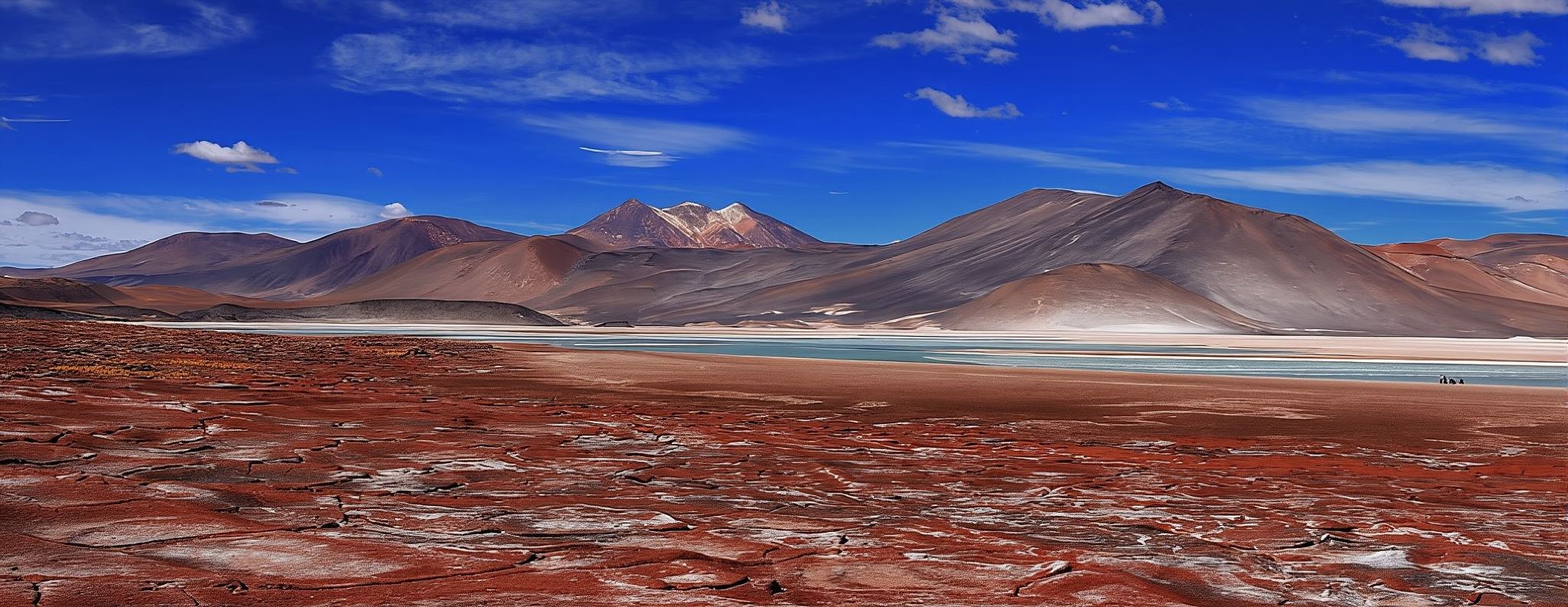 San Pedro de Atacama : Piedras Rojas, Salar de Atacama, Lacs