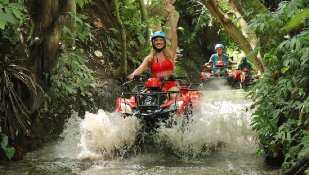 บาหลี: ขับรถเอทีวีผ่านน้ำตกและอุโมงค์