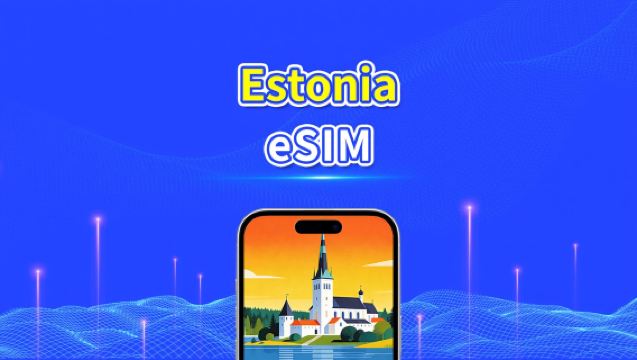 Estonia eSIM | 5G/4G | Paquete de datos diario/total | 1-30 días | Facturación por 24 horas | Código QR