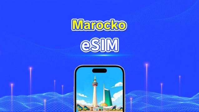 Marocko eSIM | 4G | Daglig paket/datapaket | 1-30 dagar | 24-timmars debitering | QR-kod