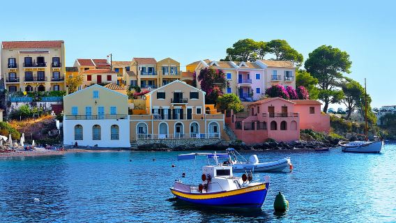 Kefalonia: Road Trip to Myrtos Beach, Assos & Fiskardo