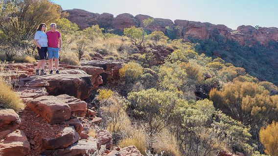 Chuyến đi trong ngày đến Kings Canyon từ Ayers Rock (Uluru)