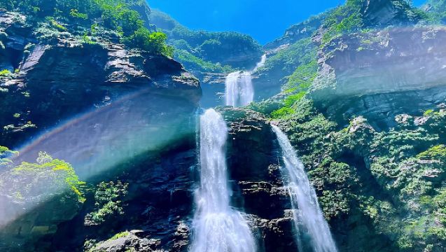 廬山風景名勝區+五老峰三疊泉+秀峰雙瀑布純玩一日遊+可選小團