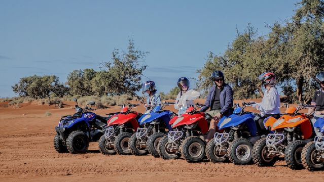 Agadir Desert Quad Biking Adventure with Hotel Pickup