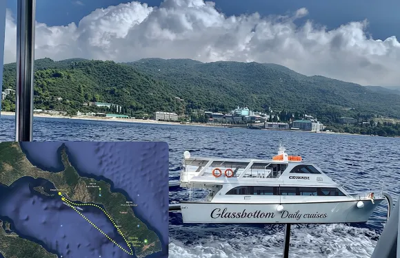 奧蘭諾波利出發前往阿索斯山的豪華郵輪之旅（含語音導覽）