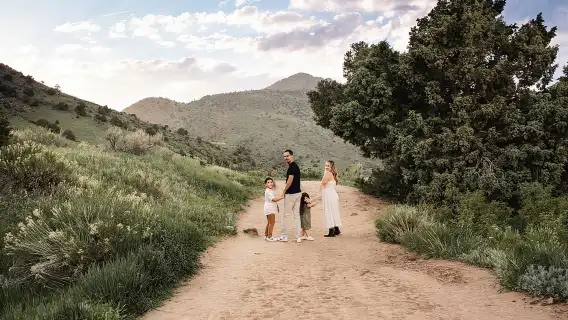 Scenic Photoshoot in Denver's Foothills