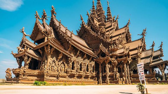 Official Fast-Track Ticket: Pattaya The Sanctuary of Truth Day Tour