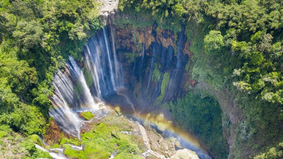 Malang: Air Terjun Tumpak Sewu, Lagun Biru & Goa Tetes