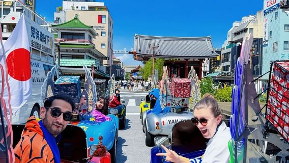 Tokyo: Akihabara/Asakusa Go-Karting Tour (including guide)