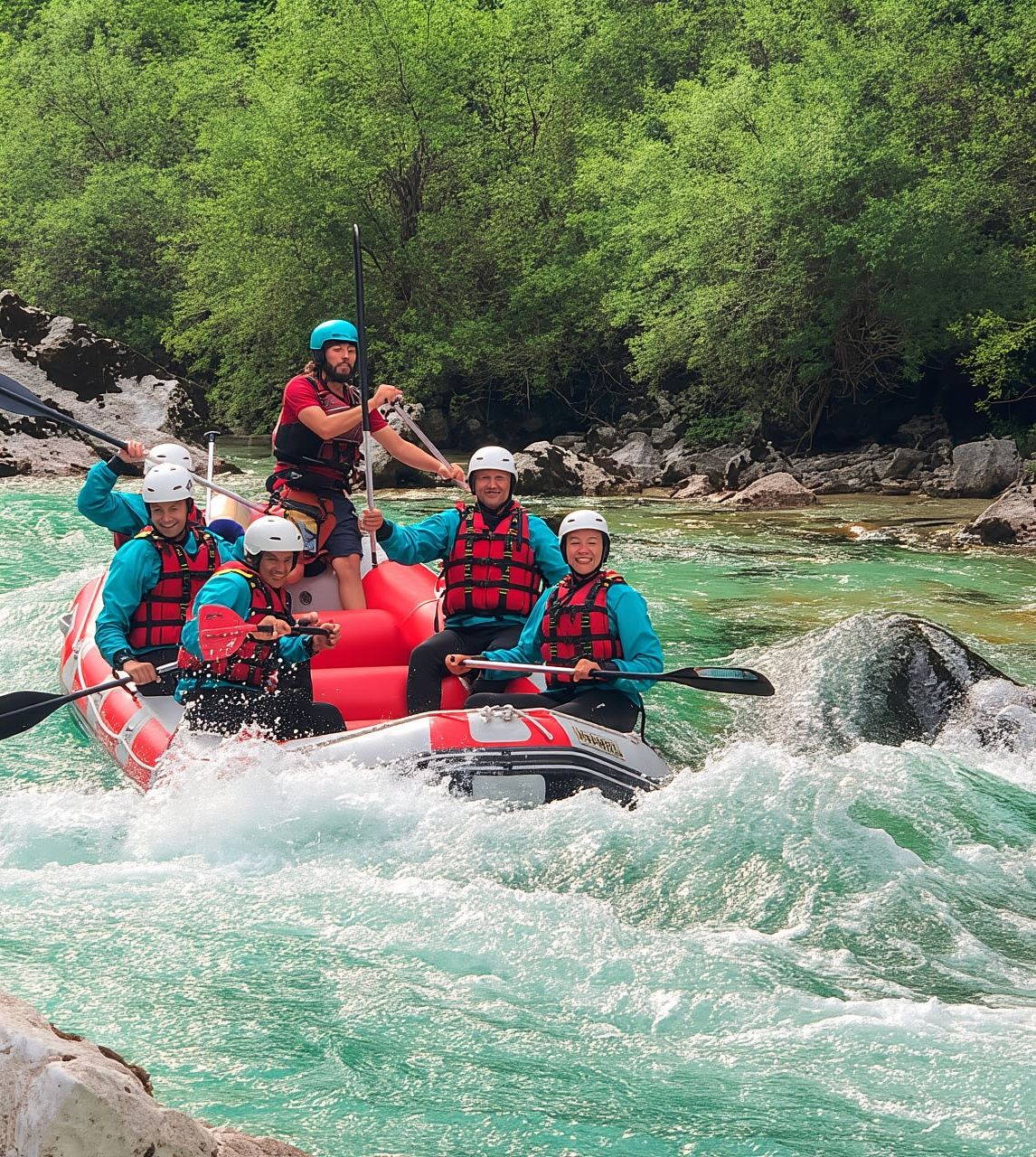 Soca River, Slovenia: Whitewater Rafting