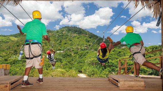 Dual Zipline Side-by-Side Adventure in Punta Cana