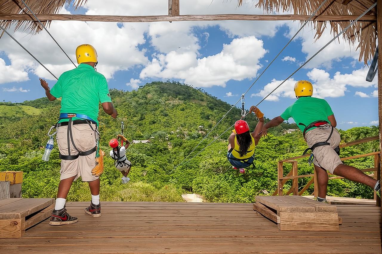Dual Zipline Side-by-Side Adventure in Punta Cana