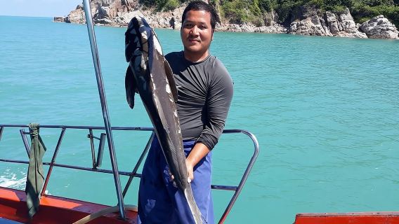 Mr. Tu Fishing Day Trip by Escort Boat from Koh Samui