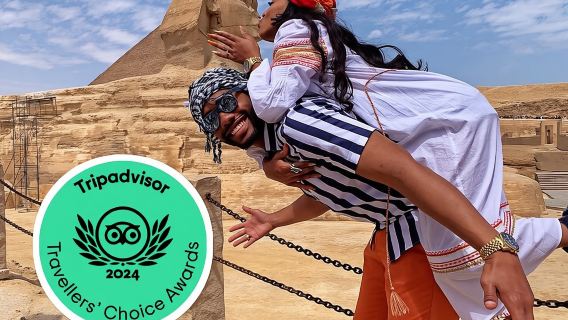 Piramidi di Giza, Sfinge, Piramide della Regina, Cammello, Fotografia, Shopping