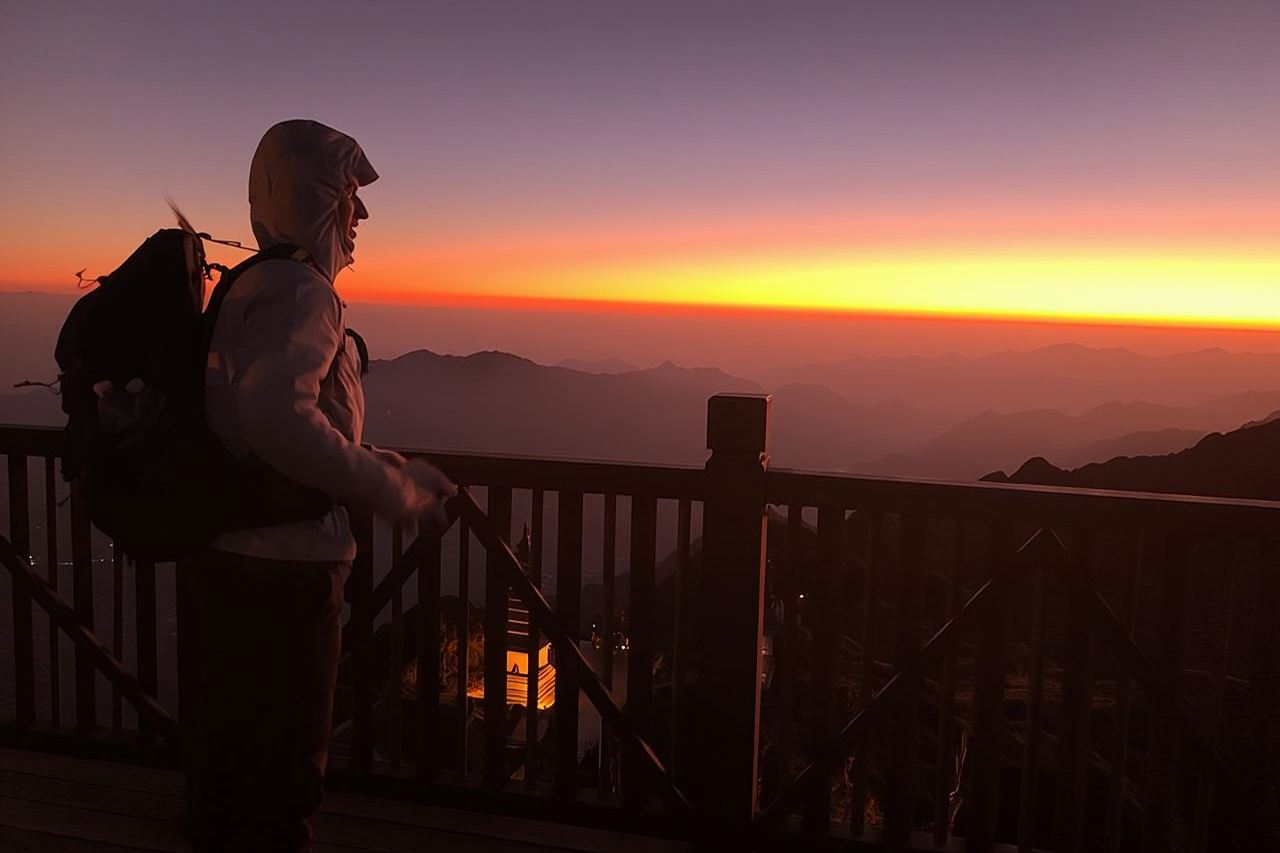 Sonnenaufgangswanderung auf dem Fansipan-Berg mit Seilbahn (2 Tage/1 Nacht)