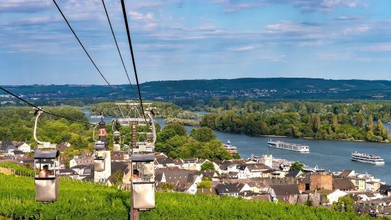 法蘭克福大教堂+鐵橋+聖保羅廣場+歌德故居+歐元塔一日遊