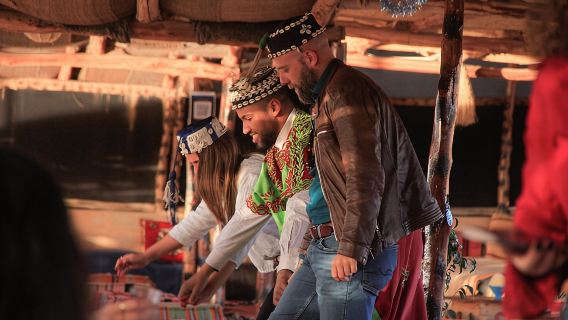Delizie del deserto di Agafay: escursioni in quad, passeggiate in cammello, cena con spettacolo