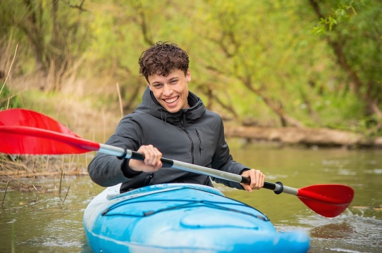 比斯博斯：獨木舟租賃連航線地圖及救生衣