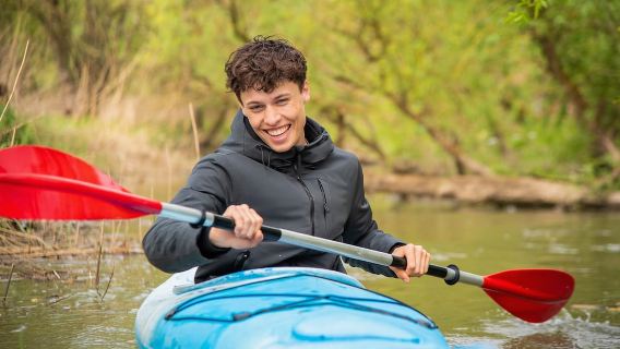 ビースボス：ルートマップとライフジャケット付きのカヤックレンタル