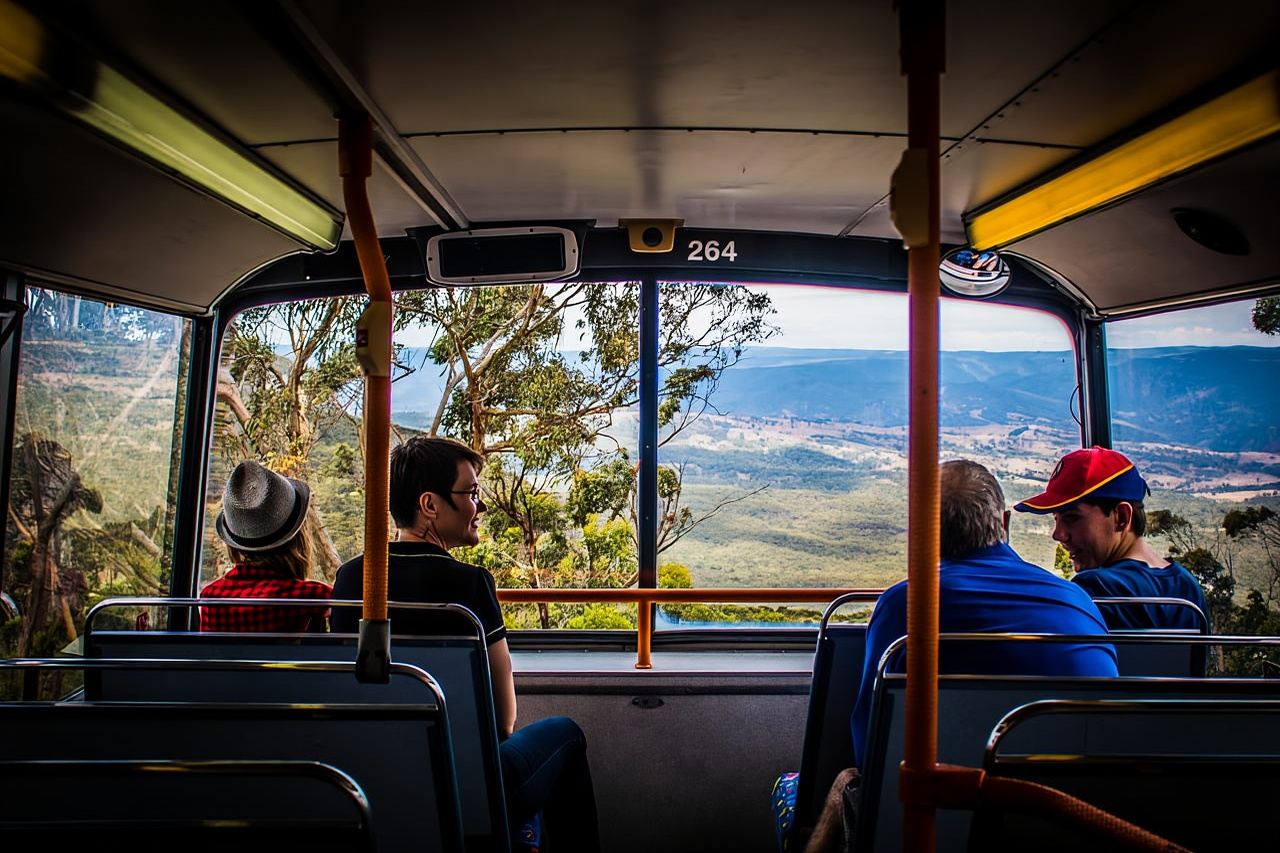 Katoomba: Ganztägige Hop-On/Hop-Off-Bustour durch die Blue Mountains