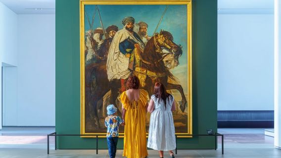 1-day tour from Dubai, UAE to Louvre Abu Dhabi + Sheikh Zayed Grand Mosque