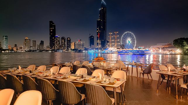 曼谷夜遊湄南河遊船 奧彼林號（富麗堂皇）遊輪Opulence Cruise 美食盛宴