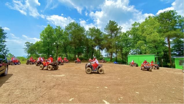 [Chongqing] 718 ATV Wald-Offroad-Park (Adrenalinkick + Waldluft schnappen + Freizeit & Unterhaltung + Selbstbedienungsgrillen)