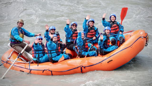 Denali Alaska: excursión de rafting en aguas bravas clase II-III
